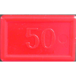 Jeton petit rectangle - Lot de 5 | Pièce Manquante