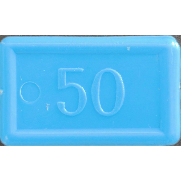 Jeton petit rectangle - Lot de 5 | Pièce Manquante