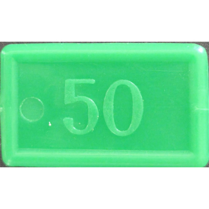 Jeton petit rectangle - Lot de 5 | Pièce Manquante