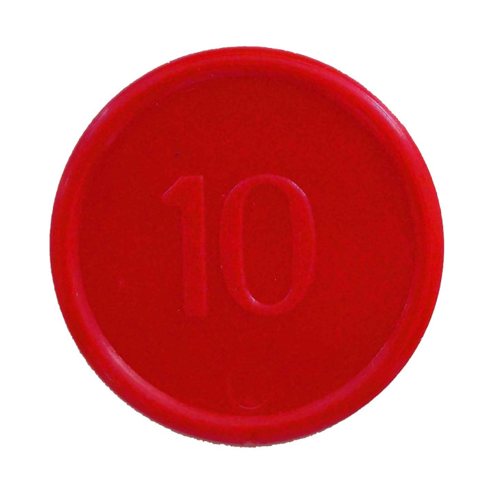 Jeton rond - Lot de 5 | Pièce Manquante