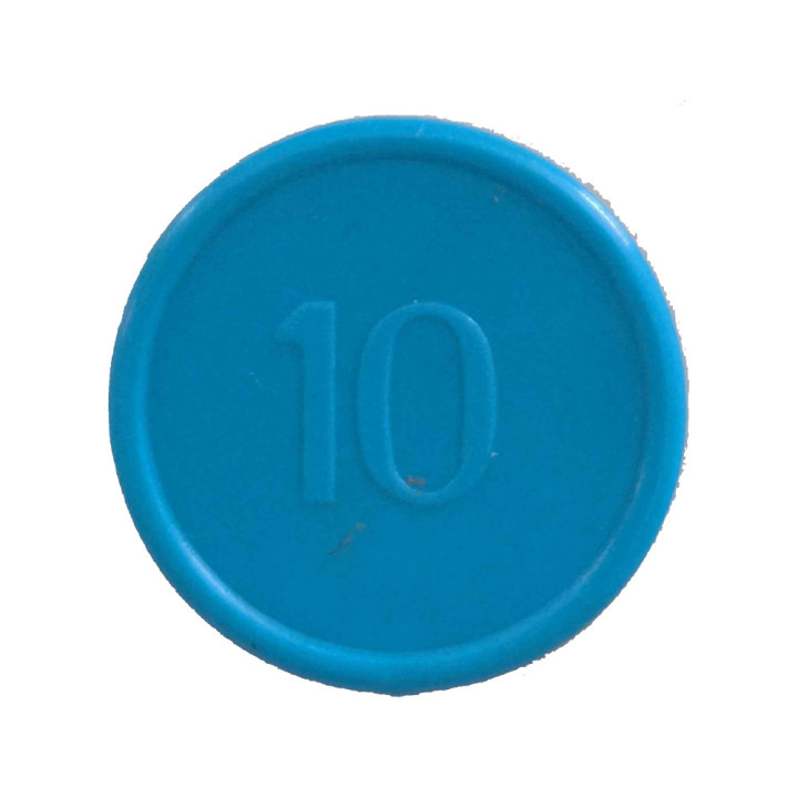 Jeton rond - Lot de 5 | Pièce Manquante