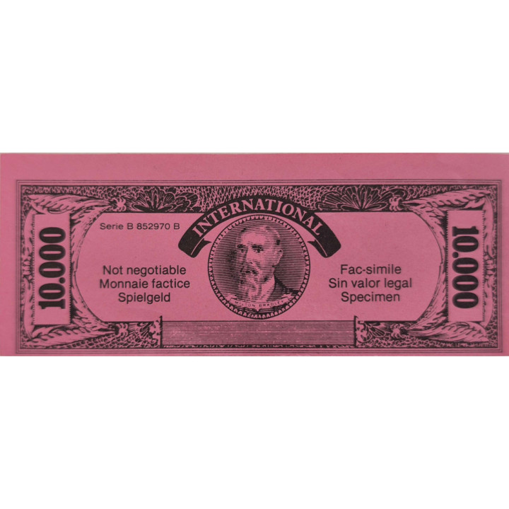 Billets 10000F Le Flambeur 1985 | Pièce Manquante