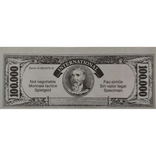 Billets 100000F Le Flambeur 1985 | Pièce Manquante