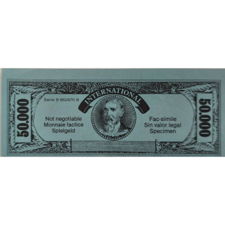 Billets 50000F Le Flambeur 1985 | Pièce Manquante