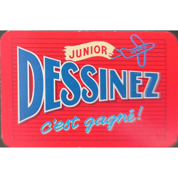 Cartes Dessinez c'est gagné Junior - Lot de 20 | Pièce Manquante