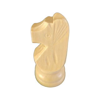 Pièce d'échecs en bois - Pion, roi, reine, cavalier, fou, tour | Pièce Manquante