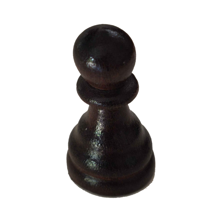 Pièce d'échecs en bois - Pion, roi, reine, cavalier, fou, tour | Pièce Manquante