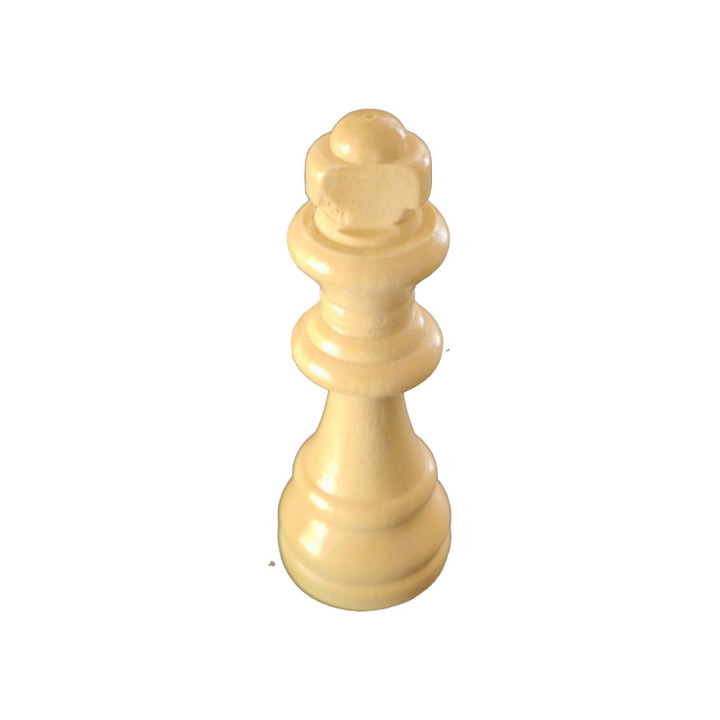 Roi échecs bois | Pièce Manquante