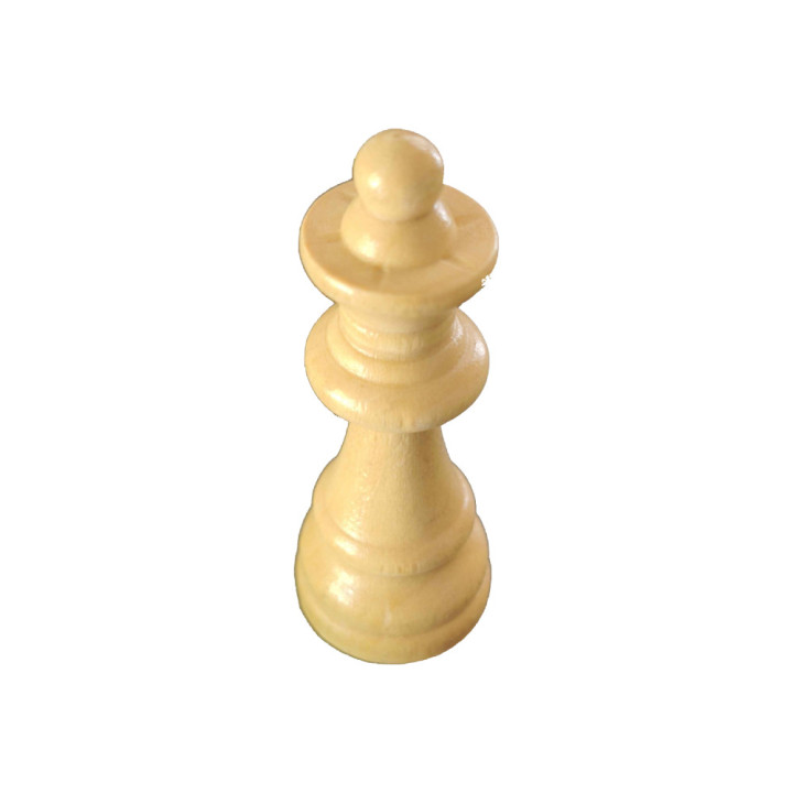 Reine échecs bois | Pièce Manquante